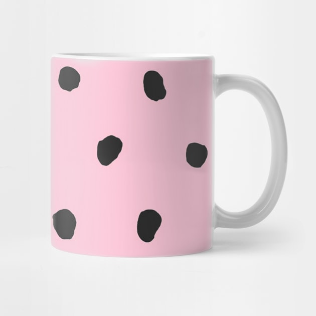 Pocket - Artsy Dots Pink by ninoladesign